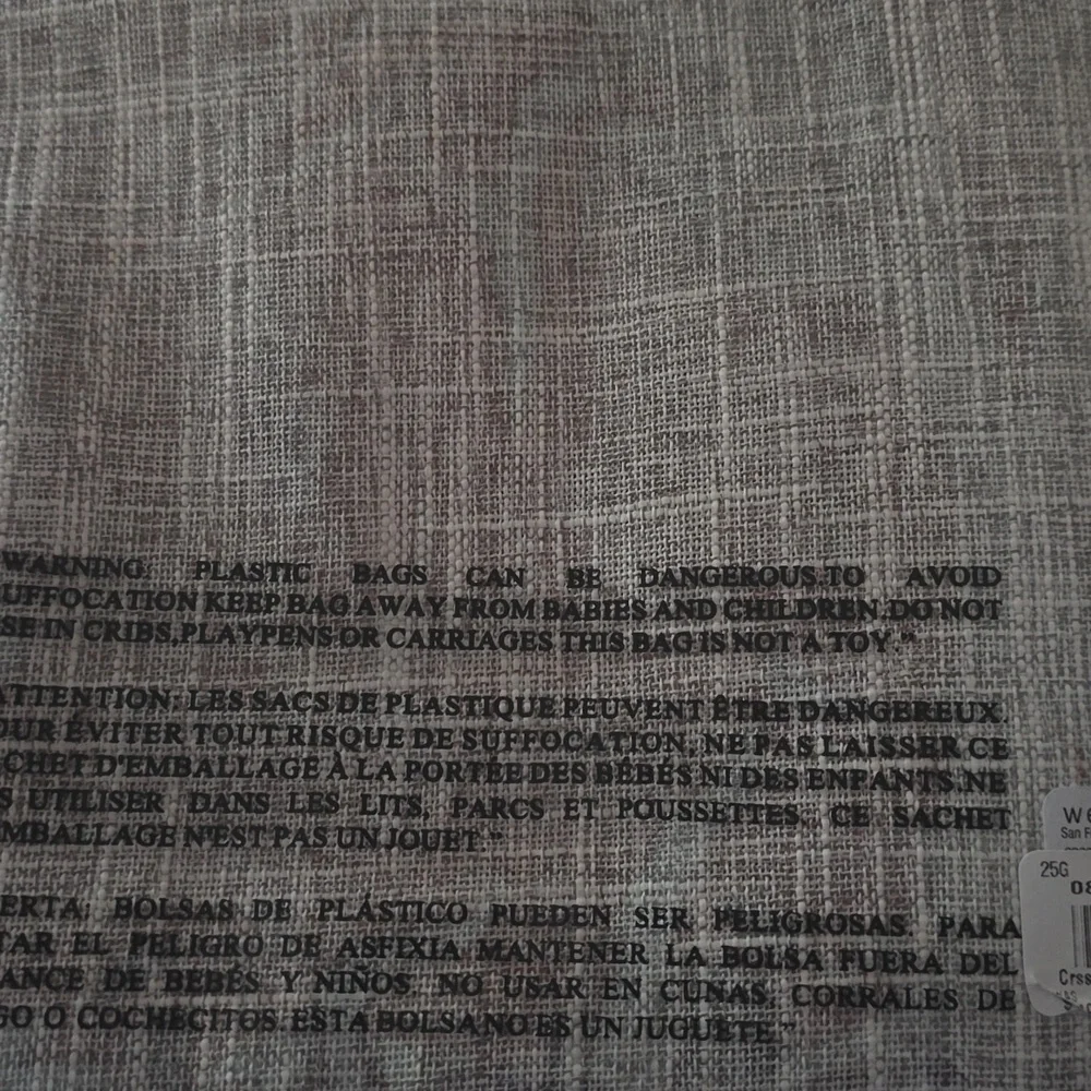 ❤️BUY 2 GET 1 FREE West Elm Crossweave Curtain